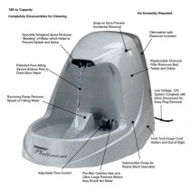 PetSafe Drinkwell Platinum Pet Fountain White